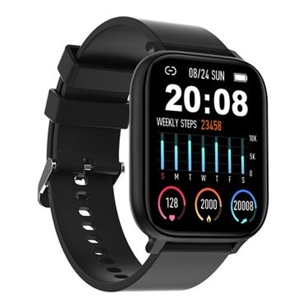 SMARTWATCH HYUNDAI HYWATCH SW001, PANTALLA DE 1.69", COMPATIBLE CON ANDROID Y IOS. COLOR NEGRO.